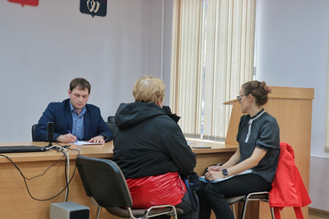 Комитетом проведен выездной прием граждан в администрации Выборгского района