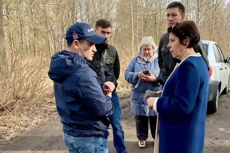 Работы по восстановлению дома в п. Молодцово находятся на контроле